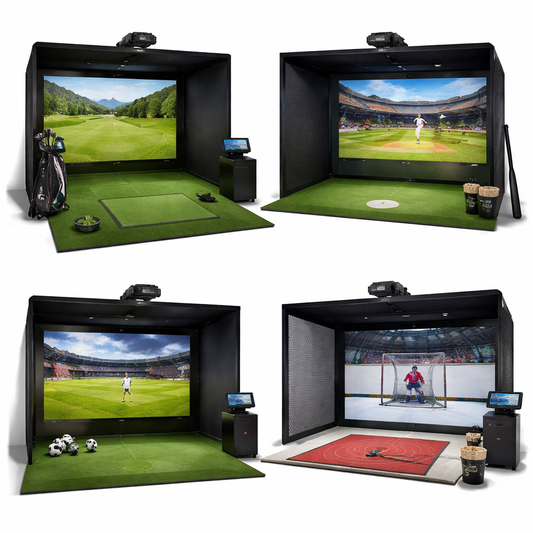 SportVerse QuadZone Immersive Multi-Sport Simulator Suite